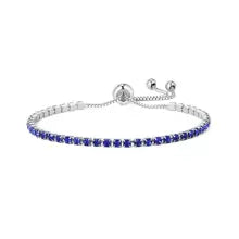 Crystal Beaded Bracelet – Adjustable Minimalist Jewelry for Women