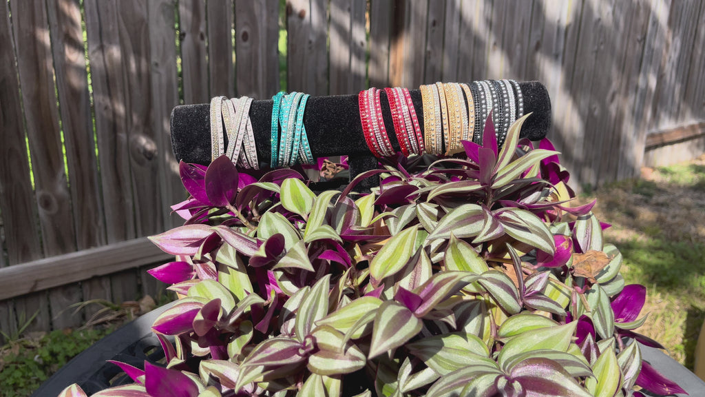 Crystal Wrap Bracelets – Multi-Color Sparkle Bands for Everyday Glam